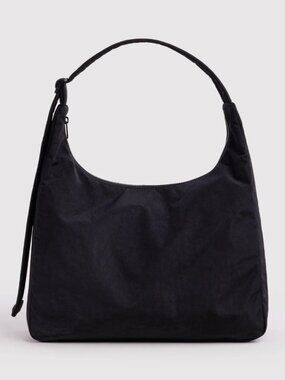 BAGGU Nylon Shoulder Bag in Black